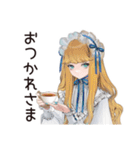 ゴシック＆ロリータガールのお茶会♡（個別スタンプ：20）