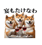 酒☆柴犬（個別スタンプ：28）