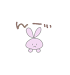 動くうさ②なんとなく2個目（個別スタンプ：13）