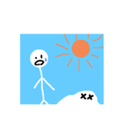 2ヶ月記念 動く者たち1（個別スタンプ：1）