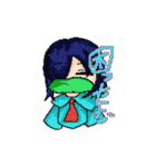 オリキャラスタンプ  虹色団シリーズ（個別スタンプ：3）