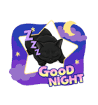 『黒猫』のスタンプ（個別スタンプ：28）