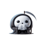 死神が隣にいる（個別スタンプ：4）