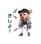 レインボー❤️常に叫びまくる子（個別スタンプ：11）
