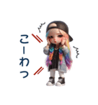 レインボー❤️常に叫びまくる子（個別スタンプ：22）