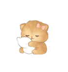 大きな目をした可愛い子猫 （NT）（個別スタンプ：1）
