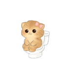 大きな目をした可愛い子猫 （NT）（個別スタンプ：5）