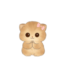 大きな目をした可愛い子猫 （NT）（個別スタンプ：8）