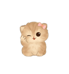大きな目をした可愛い子猫 （NT）（個別スタンプ：10）