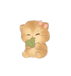 大きな目をした可愛い子猫 （NT）（個別スタンプ：12）