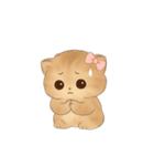 大きな目をした可愛い子猫 （NT）（個別スタンプ：13）