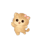 大きな目をした可愛い子猫 （NT）（個別スタンプ：16）