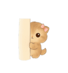 大きな目をした可愛い子猫 （NT）（個別スタンプ：18）