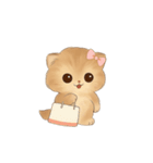 大きな目をした可愛い子猫 （NT）（個別スタンプ：20）