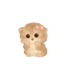 大きな目をした可愛い子猫 （NT）（個別スタンプ：26）