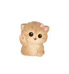大きな目をした可愛い子猫 （NT）（個別スタンプ：27）
