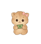 大きな目をした可愛い子猫 （NT）（個別スタンプ：30）