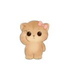 大きな目をした可愛い子猫 （NT）（個別スタンプ：31）