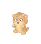 大きな目をした可愛い子猫 （NT）（個別スタンプ：35）