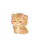 大きな目をした可愛い子猫 （NT）（個別スタンプ：36）