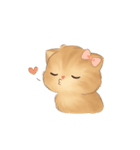 大きな目をした可愛い子猫 （NT）（個別スタンプ：37）
