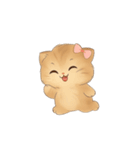 大きな目をした可愛い子猫 （NT）（個別スタンプ：38）