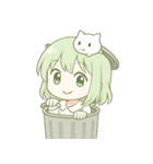 キュートなレモンヘアの女の子 （NT）（個別スタンプ：4）