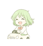キュートなレモンヘアの女の子 （NT）（個別スタンプ：6）