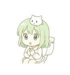 キュートなレモンヘアの女の子 （NT）（個別スタンプ：14）