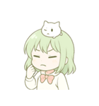 キュートなレモンヘアの女の子 （NT）（個別スタンプ：16）