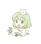 キュートなレモンヘアの女の子 （NT）（個別スタンプ：17）