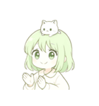 キュートなレモンヘアの女の子 （NT）（個別スタンプ：20）