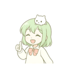 キュートなレモンヘアの女の子 （NT）（個別スタンプ：23）