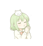 キュートなレモンヘアの女の子 （NT）（個別スタンプ：25）