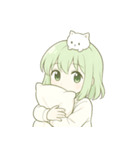 キュートなレモンヘアの女の子 （NT）（個別スタンプ：27）