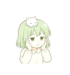 キュートなレモンヘアの女の子 （NT）（個別スタンプ：30）