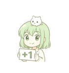 キュートなレモンヘアの女の子 （NT）（個別スタンプ：32）