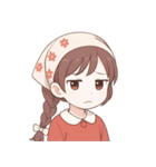 赤いスカーフの女の子  (NT)（個別スタンプ：28）