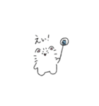 毎日使える猫みたいなハムスターのスタンプ（個別スタンプ：28）