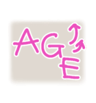 平成ぎゃるプリ♡（個別スタンプ：17）