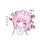 ヤンデレっ子4 (本音猫Ver.)カスタム（個別スタンプ：9）