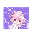ヤンデレっ子4 (本音猫Ver.)カスタム（個別スタンプ：34）