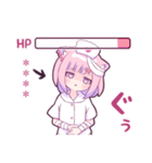 ヤンデレっ子4 (本音猫Ver.)カスタム（個別スタンプ：39）
