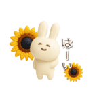 毎日使える3Dうさぎ【かわいい・連絡】（個別スタンプ：30）