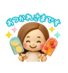 大人女子の日常♡ずっと夏に使える♩3D（個別スタンプ：6）