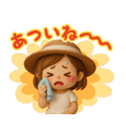 大人女子の日常♡ずっと夏に使える♩3D（個別スタンプ：14）