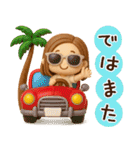大人女子の日常♡ずっと夏に使える♩3D（個別スタンプ：31）