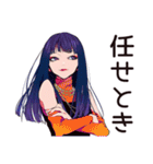 クールなオンニ★都会女子（個別スタンプ：4）