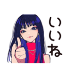 クールなオンニ★都会女子（個別スタンプ：8）
