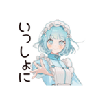 天使ちゃんのファンサ実況♡（個別スタンプ：16）